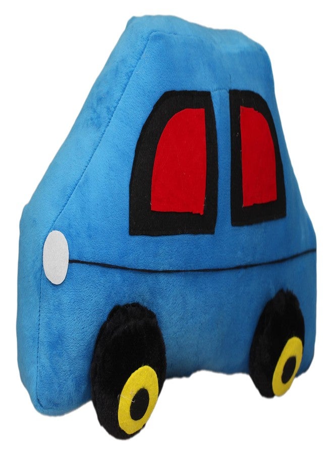 تيكلز وسادة ناعمة محشوة بتصميم سيارة من القطيفة (الحجم: 45 سم، اللون: أزرق وأحمر) - Image 2